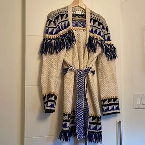 Mother Fringe Cardigan